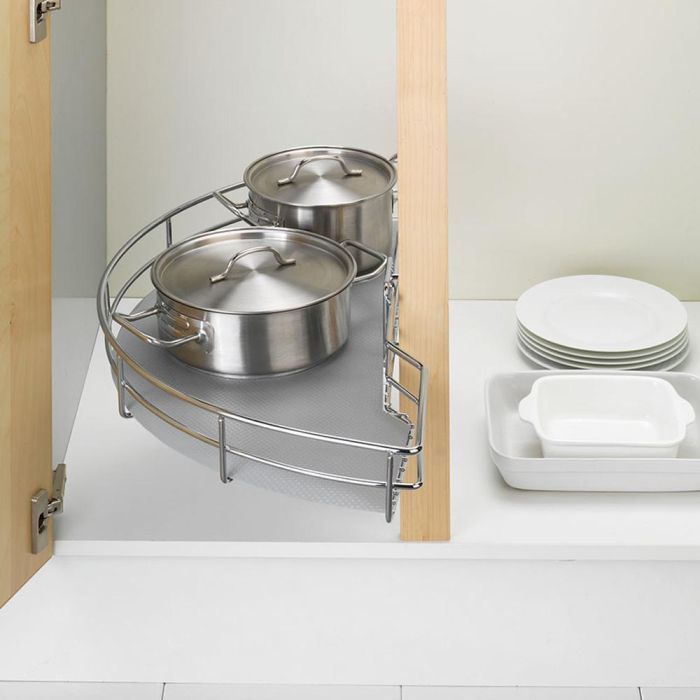 Wenko Lámina Antideslizante Extra Gruesa Gris 47040100, 50 x 150 cm 5