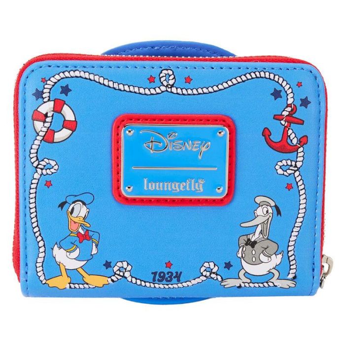 Cartera 90th Anniversary Pato Donald Disney Loungefly 3