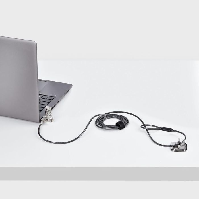 Cable USB Startech UNIVC4D-LAPTOP-LOCK Negro/Gris 2 m 4 Cable USB Startech UNIVC4D-LAPTOP-LOCK Negro/Gris 2 m 4