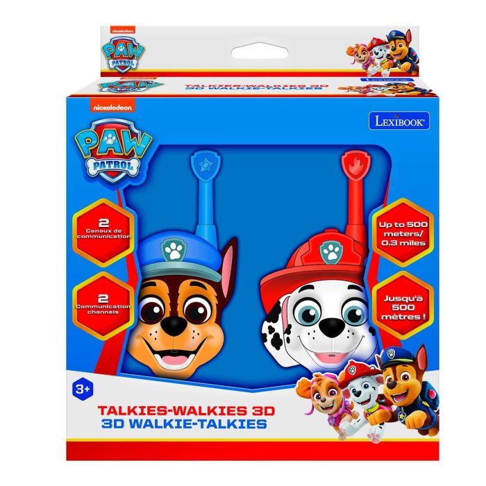 Walkie Talkies 3D Paw Patrol Tw18Pa Lexibook 1 Walkie Talkies 3D Paw Patrol Tw18Pa Lexibook 1