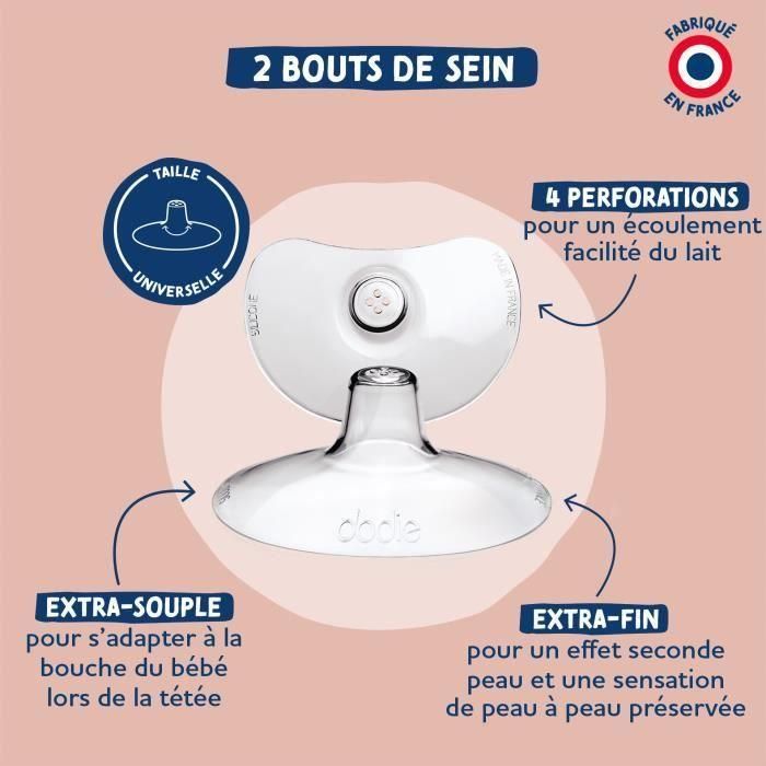 Kit de lactancia materna - DODIE - Terracota 3