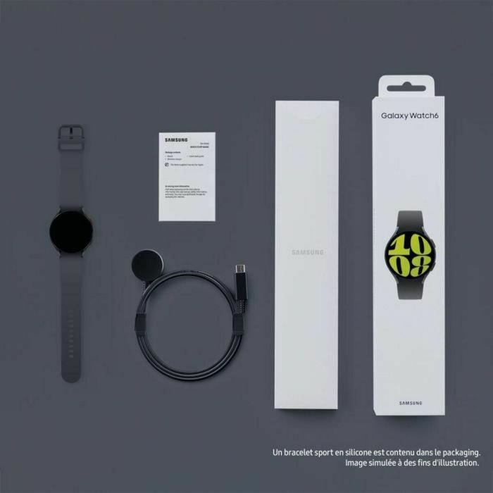 Smartwatch Samsung Galaxy Watch 6 Negro Grafito 44 mm 11 Smartwatch Samsung Galaxy Watch 6 Negro Grafito 44 mm 11