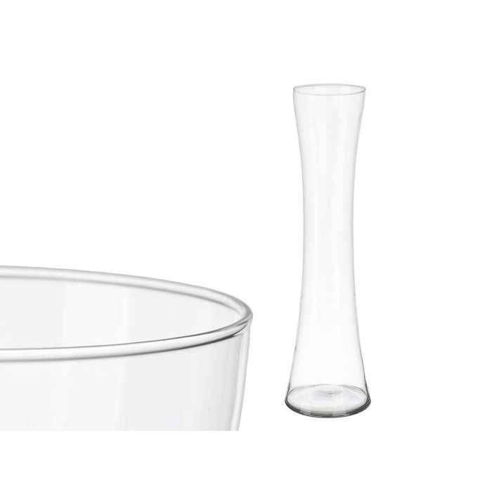 Jarrón de Cristal Boca Abierta 70 cm Giftdecor - Transparente, Vidrio, 19x70x19 cm Jarrón de Cristal Boca Abierta 70 cm Giftdecor - Transparente, Vidrio, 19x70x19 cm