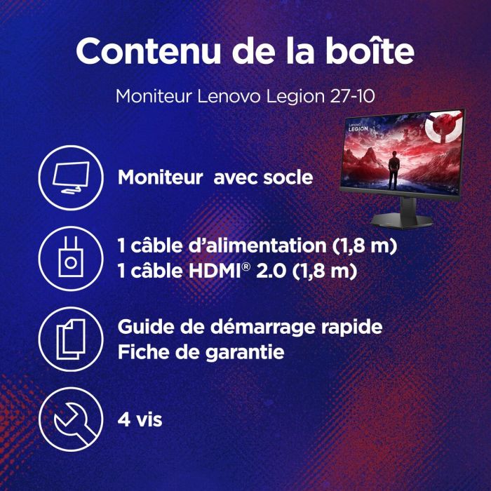 Monitor Lenovo 68C5GAC4EU 27" Full HD 17