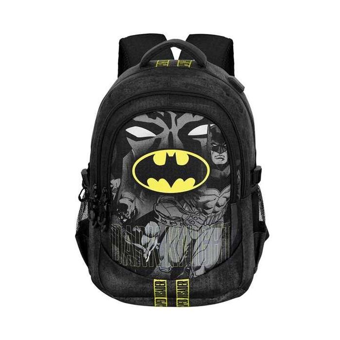 Karactermania Mochila Batman Run. Plus FAN Caped Negro 44x34x21cm Ripstop Compartimentos USB 4