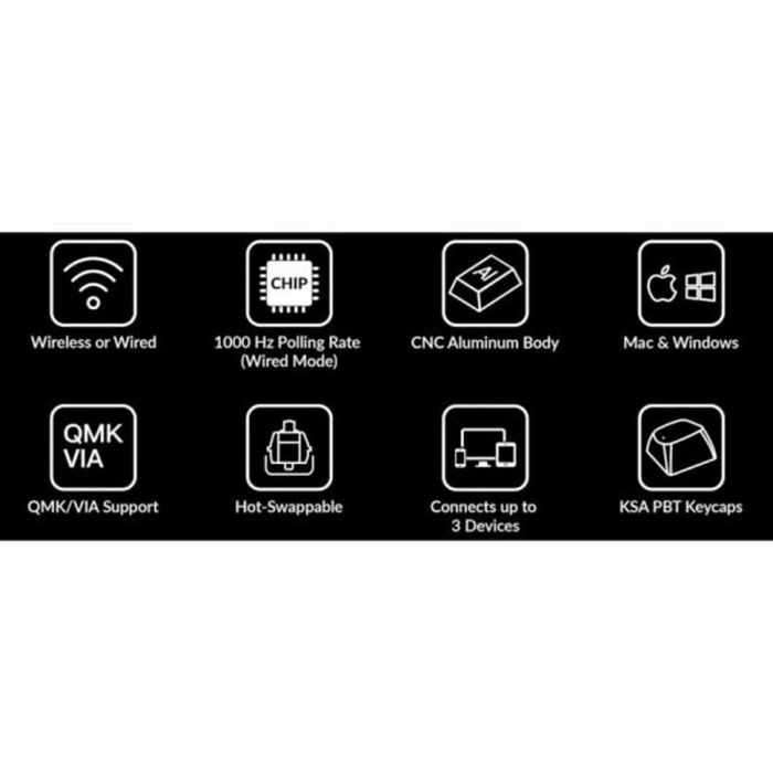 Keychron AAAQE93754 Teclado mecánico para juegos Q2 Pro ANSI con interruptor rojo y retroiluminación RGB 10 Keychron AAAQE93754 Teclado mecánico para juegos Q2 Pro ANSI con interruptor rojo y retroiluminación RGB 10