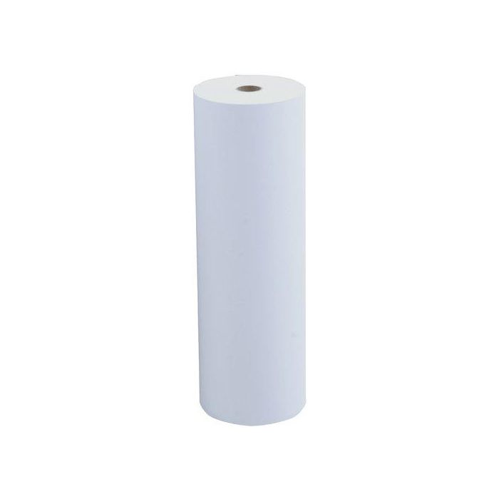 FABRISA 15774 Bobina Papel Kraft Blanco 70 g/m² 1.1x500 m (40 kg) para Embalaje y Relleno
