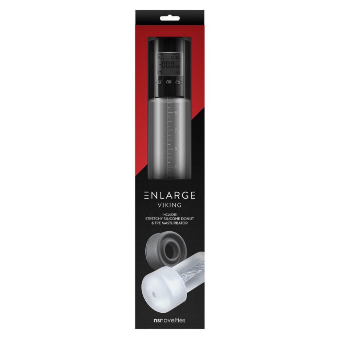 Bomba para el Pene NS Novelties Viking Negro 3 Bomba para el Pene NS Novelties Viking Negro 3