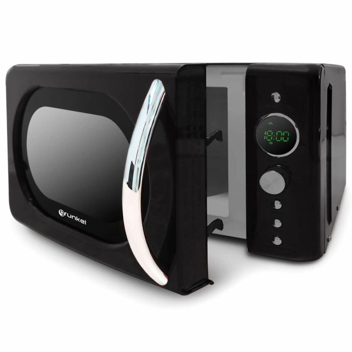 Grunkel Digital Vintage Microwave 20L 700W Black Mw-Dgn 4 Grunkel Digital Vintage Microwave 20L 700W Black Mw-Dgn 4
