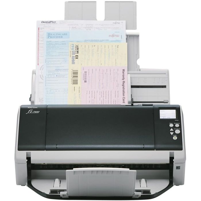 Ricoh fi-7480 Escáner de Documentos, 80 ppm, Escaneo Dúplex, Document Feeder de 100 Hojas 2