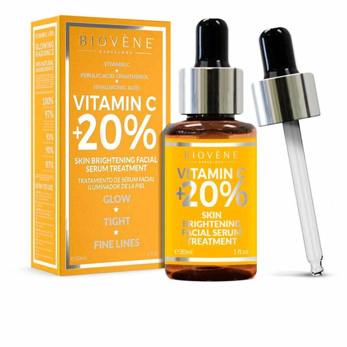 Biovène Vitamin C +20% Skin Brightening Facial Serum Treatment