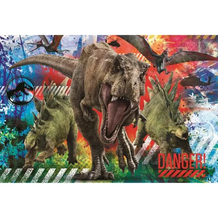 Clementoni 26456 SuperColor 60 piezas Maxi Puzzle Jurassic World Niños 1 Clementoni 26456 SuperColor 60 piezas Maxi Puzzle Jurassic World Niños 1