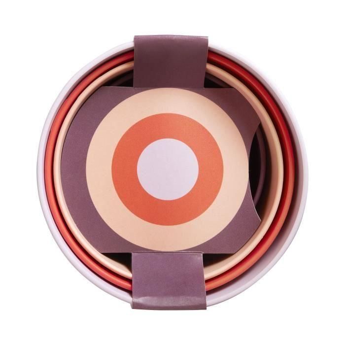 Elho ELH1361401525700 Maceta Lex Pott Set 15 Interior, Morado Rojo Rosa Violeta, 15x14.8x14 cm, 100% reciclado 2