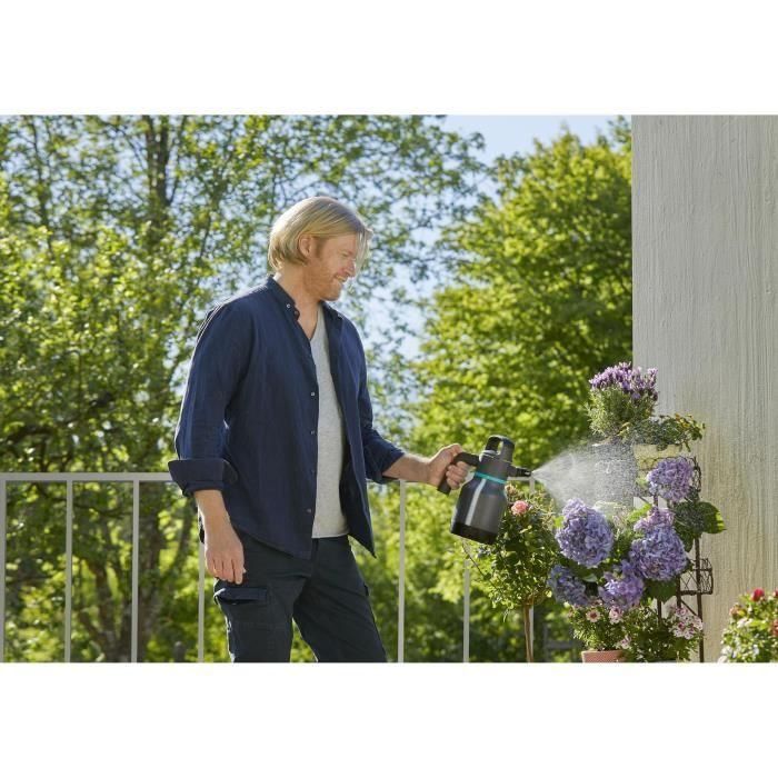 Gardena Pulverizador de prepresión 1.25L con filtro para recetas naturales, función 360 y mango ergonómico. 5 Gardena Pulverizador de prepresión 1.25L con filtro para recetas naturales, función 360 y mango ergonómico. 5
