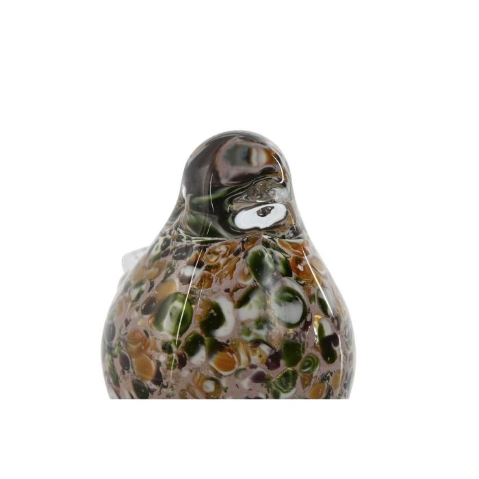 Figura Decorativa Home ESPRIT Multicolor Pájaro 13 x 6,5 x 8,5 cm 2