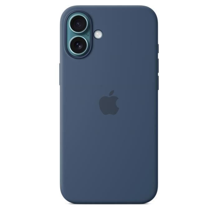 APPLE iPhone 16 Plus - Funda de silicona con MagSafe - Mezclilla 1 APPLE iPhone 16 Plus - Funda de silicona con MagSafe - Mezclilla 1