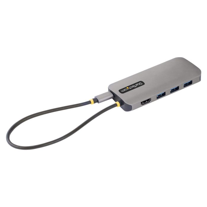 Startechcom 115B-USBC-MULTIPORT Docking Station USB-C, HDMI 4K 60Hz, 100W PD, 3x USB-A, Ethernet Gigabit, Lector SD/MicroSD, Compatible Multiplataforma 15
