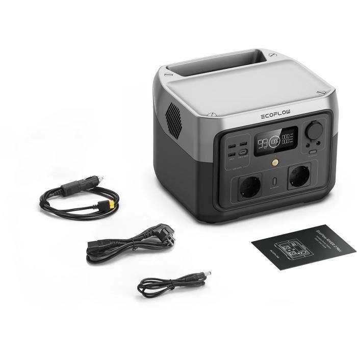 Generador eléctrico portátil River 2 Max, 512 WH, 2 CA Salida - 500 W en total (Overvoltaje 1000 W) 2 Generador eléctrico portátil River 2 Max, 512 WH, 2 CA Salida - 500 W en total (Overvoltaje 1000 W) 2