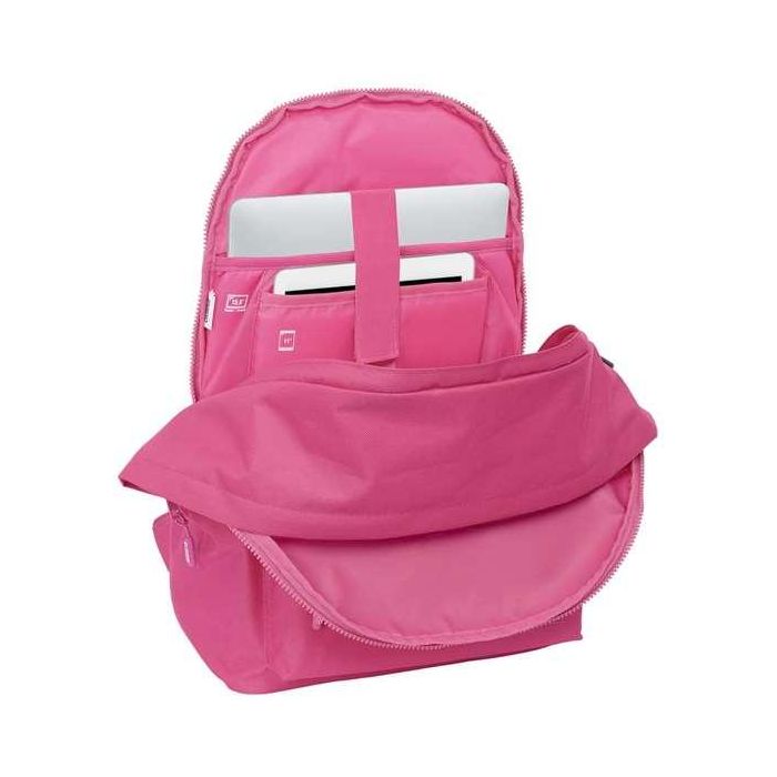 Safta Mochila Doble para Portátil 15,6"+USB Munich Básicos Fucsia 31x44x18 cm 9 Safta Mochila Doble para Portátil 15,6"+USB Munich Básicos Fucsia 31x44x18 cm 9
