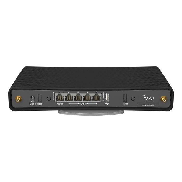 Mikrotik Router hAP ac RBD53iG-5HacD2HnD Doble Banda AC1200 WiFi 5 Puertos Gigabit Ethernet PoE 4