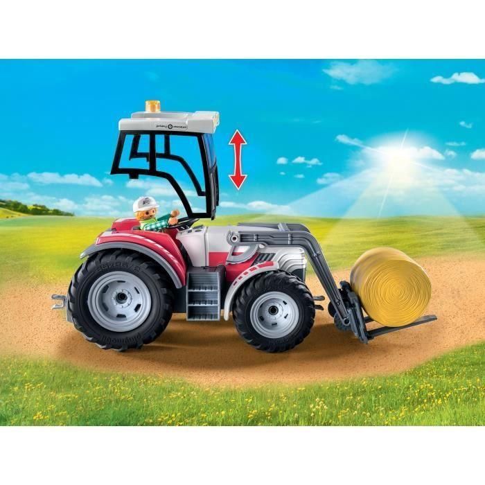 Playmobil 71305 Tractor Grande Eléctrico Country con Accesorios para Niños +4 Años 4