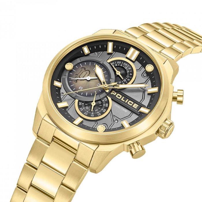 Reloj Hombre Police PEWGK0039208 Dorado 4