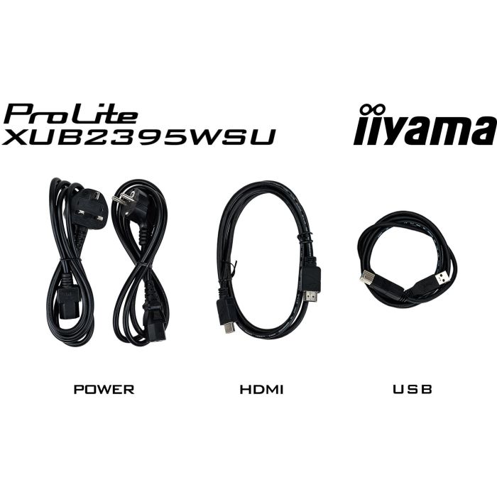 iiyama XUB2395WSU-B5 Monitor IPS 22.5" WUXGA (1920x1200) HDMI+DP, 4ms, Altavoces, Ajuste de Altura 7 iiyama XUB2395WSU-B5 Monitor IPS 22.5" WUXGA (1920x1200) HDMI+DP, 4ms, Altavoces, Ajuste de Altura 7