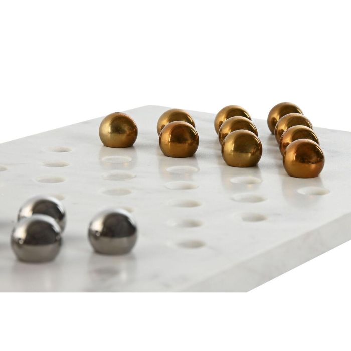 Juego Moderno DKD Home Decor Dorado Plateado 20 x 2 x 35 cm 3 Juego Moderno DKD Home Decor Dorado Plateado 20 x 2 x 35 cm 3