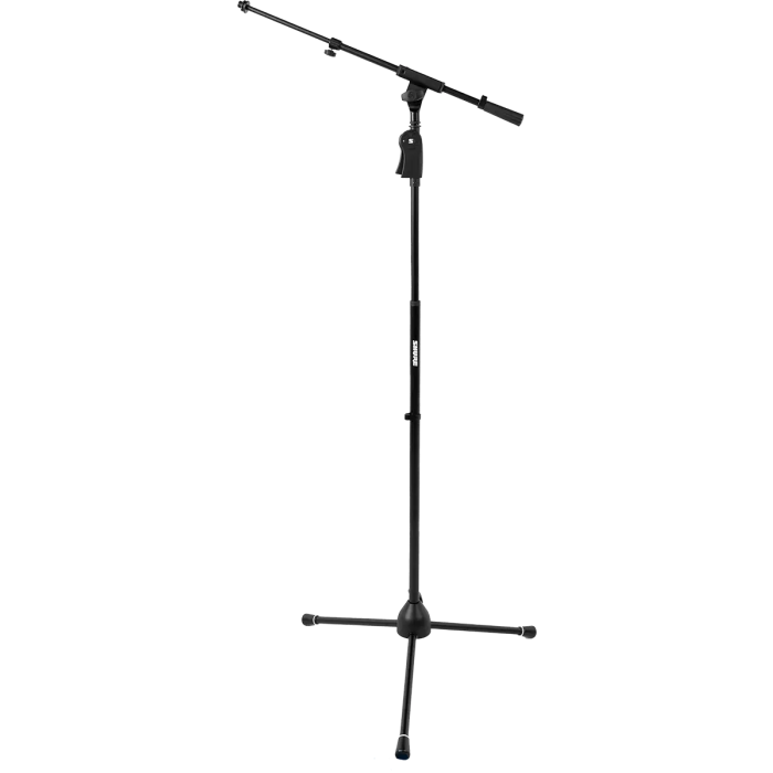 SBG Soporte de Micrófono de Suelo con Base Trípode, Altura Regulable 1143-1765mm y Mango Ergonómico 1