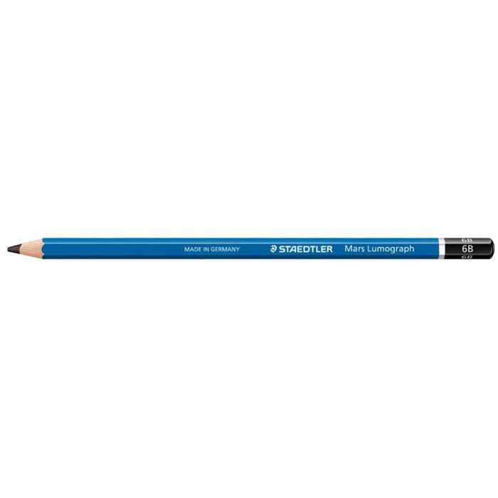 Lapices De Grafito Staedtler Mars Lumograph 100 6B Unidad 12 unidades 1