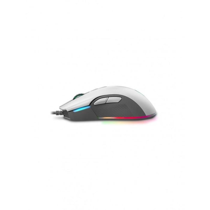 Newskill Ratón Gaming Eos Ivory Blanco 16000 DPI RGB 7 Botones Programables Precisión 250 IPS Durabilidad 20 Millones de Clics Compatible Windows macOS 3