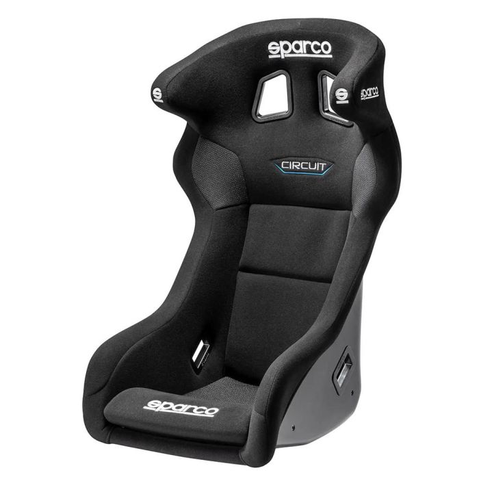Sparco Asiento Circuit Qrt S008019RNR Negro. Tecnología QRT, Protección Cabeza Lateral, Homologación FIA 8855-1999.