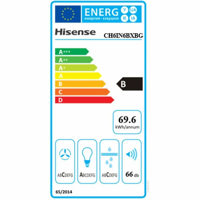 Campana Convencional Hisense CH6IN6BXBG 60 Acero 60 cm 7 Campana Convencional Hisense CH6IN6BXBG 60 Acero 60 cm 7
