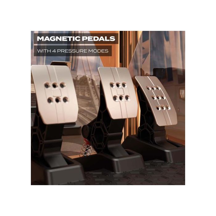 Thrustmaster Volante + Pedales T248 PS5/PS4/PC con Force Feedback, Pantalla LCD y Pedalier Magnético 4160783 8