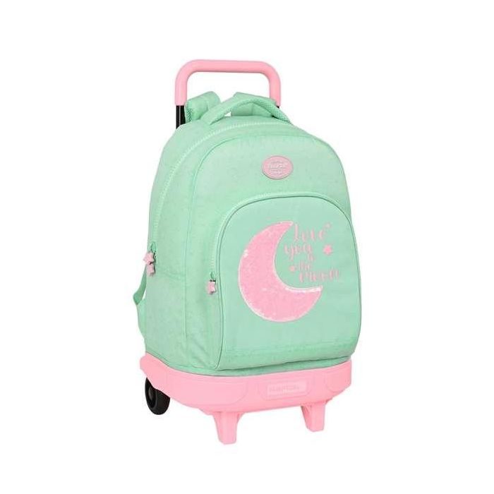 Mochila Safta Grande Con Ruedas Compact Extraibles Safta Reciclado Blackfit8 Moon 450x330x220 mm Mochila Safta Grande Con Ruedas Compact Extraibles Safta Reciclado Blackfit8 Moon 450x330x220 mm