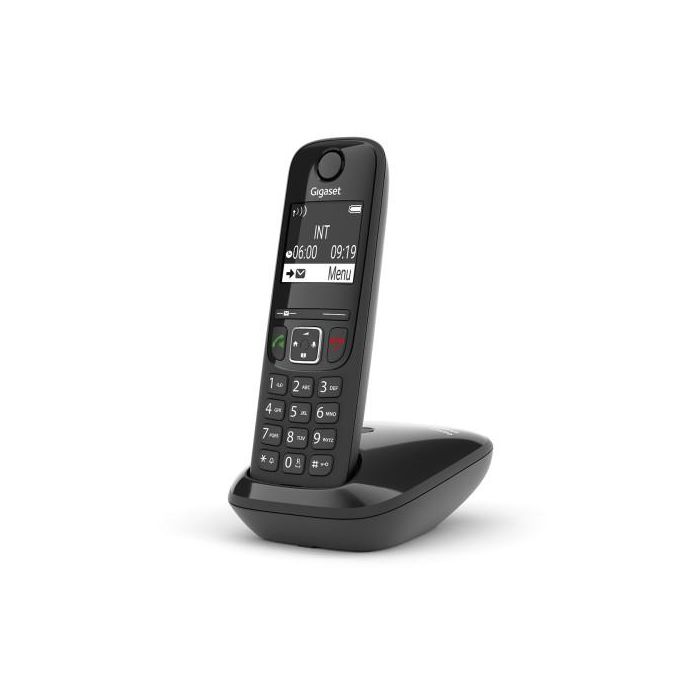 Gigaset AS690 Teléfono DECT/analógico Identificador de llamadas Negro 3 Gigaset AS690 Teléfono DECT/analógico Identificador de llamadas Negro 3