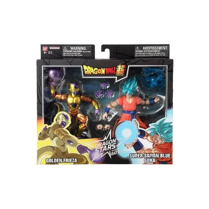 Bandai Figura Dragon Ball Super Freezer Dorado vs Super Saiyan Blue Goku 17 cm BAN3296580371693