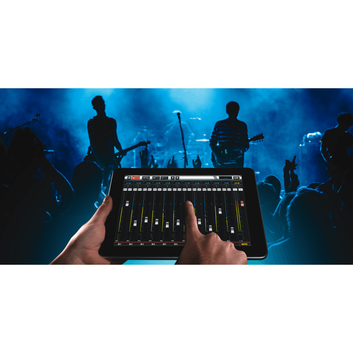 SOUNDCRAFT Ui 16 Mezclador Digital Profesional Controlado por Tableta/PC/Smartphone con Wi-Fi Integrado y Procesamiento HARMAN 4