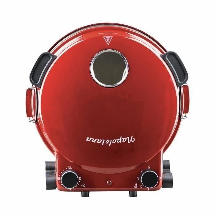 HKoeNIG NAPL350 - Horno para pizza Napoletana - Hasta 350 ° C - 32cm - 1200W - Temporizador - Placa vitrocerámica de piedra 2 HKoeNIG NAPL350 - Horno para pizza Napoletana - Hasta 350 ° C - 32cm - 1200W - Temporizador - Placa vitrocerámica de piedra 2