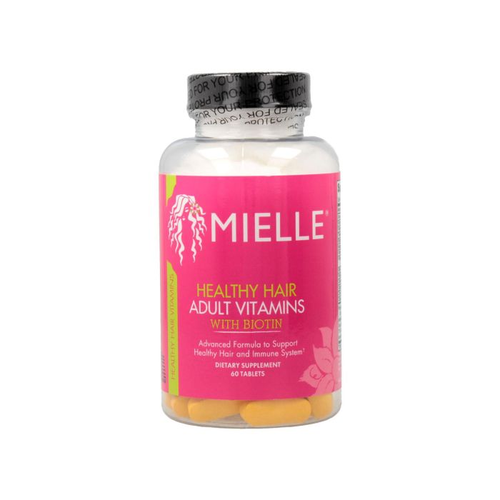 Mielle Healthy Hair Adult Vitamins With Biotin 60 Tabletas