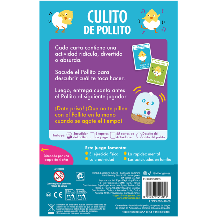 Culito de pollito 1 Culito de pollito 1