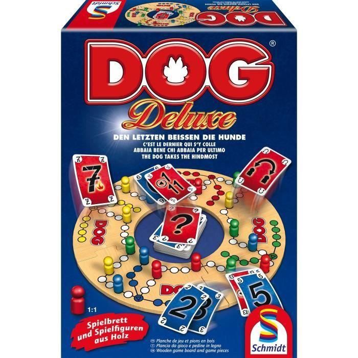 Schmidt Spiele Juego de mesa Dog Deluxe - De 2 a 6 jugadores, duración 30-45 min, a partir de 8 años 0 Schmidt Spiele Juego de mesa Dog Deluxe - De 2 a 6 jugadores, duración 30-45 min, a partir de 8 años 0