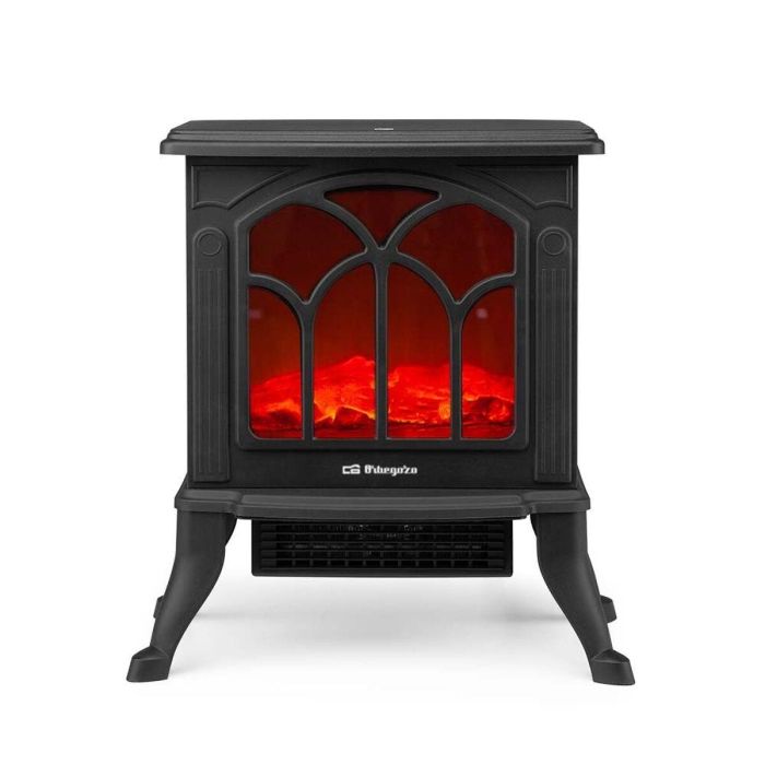 Chimenea Eléctrica Decorativa de Pared Orbegozo CM9020 Negro 1500 W 4 Chimenea Eléctrica Decorativa de Pared Orbegozo CM9020 Negro 1500 W 4