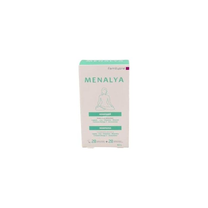 FEMYLIANE Menalya Menopausia 28 Cápsulas Duras + 28 Cápsulas Blandas