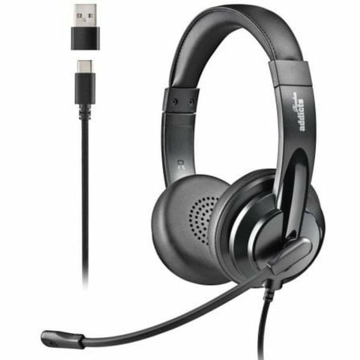 Auriculares NGS VOX605USBC Negro 0 Auriculares NGS VOX605USBC Negro 0