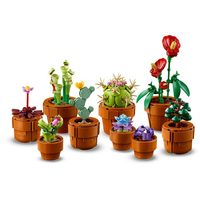 LEGO 10329 Plantas Diminutas Icons: Set de Construcción Adorno Floral para Adultos, 9 Especies Exóticas Sin Mantenimiento 3 LEGO 10329 Plantas Diminutas Icons: Set de Construcción Adorno Floral para Adultos, 9 Especies Exóticas Sin Mantenimiento 3