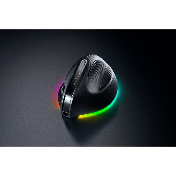 Razer Pro Click V2 Vertical Ratón Ergonómico Inalámbrico Bluetooth USB Type-C 30000 DPI Negro