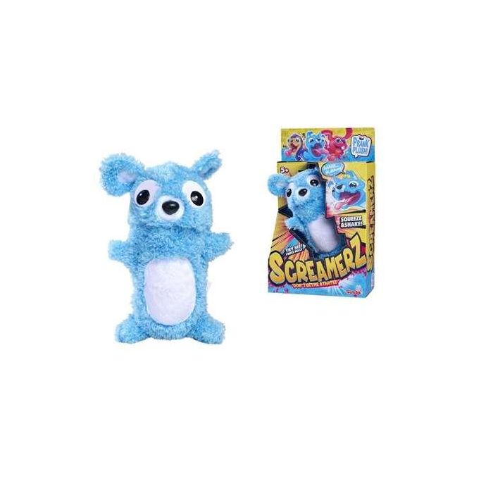 Smoby - Screamerz - Divertido peluche interactivo - Oso - 25 cm - Ruidos al agitarlo o pulsar el botón