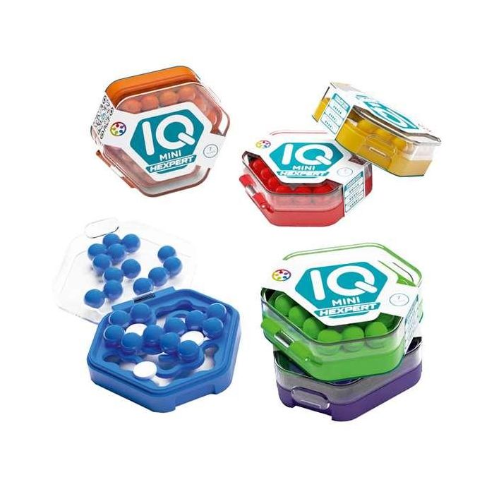 Juego iq mini hexpert surtido ¡mismo tamaño mini, dos veces más difícil! 24 unidades - modelos surtidos