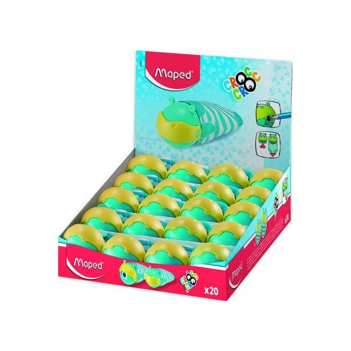 Afilalapiz Maped Croc Croc Hippo Expositor De 20